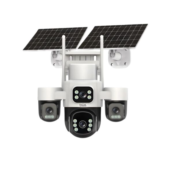 INOX X24 2+2+2+2 MP 3.6mm 4G Hieasy Solar ESİM 10x Optik Zoom 6 Motor 3PT Kamera