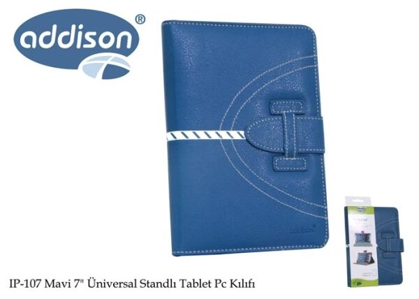 ADDISON IP-107 7'' Mavi Tablet Kılıfı