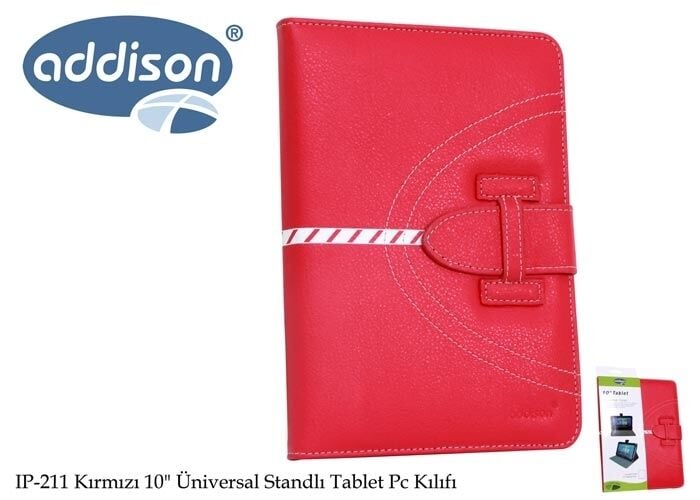 ADDISON IP-211 KIRMIZI 10'' TABLET PC KILIFI UNİVERSAL
