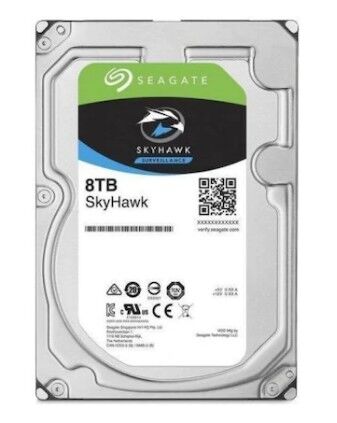 8 TB Seagate SKYHAWK 3.5'' Sata 5400RPM 256MB 7/24 ST8000VX010 3 Yıl Dist Garanti