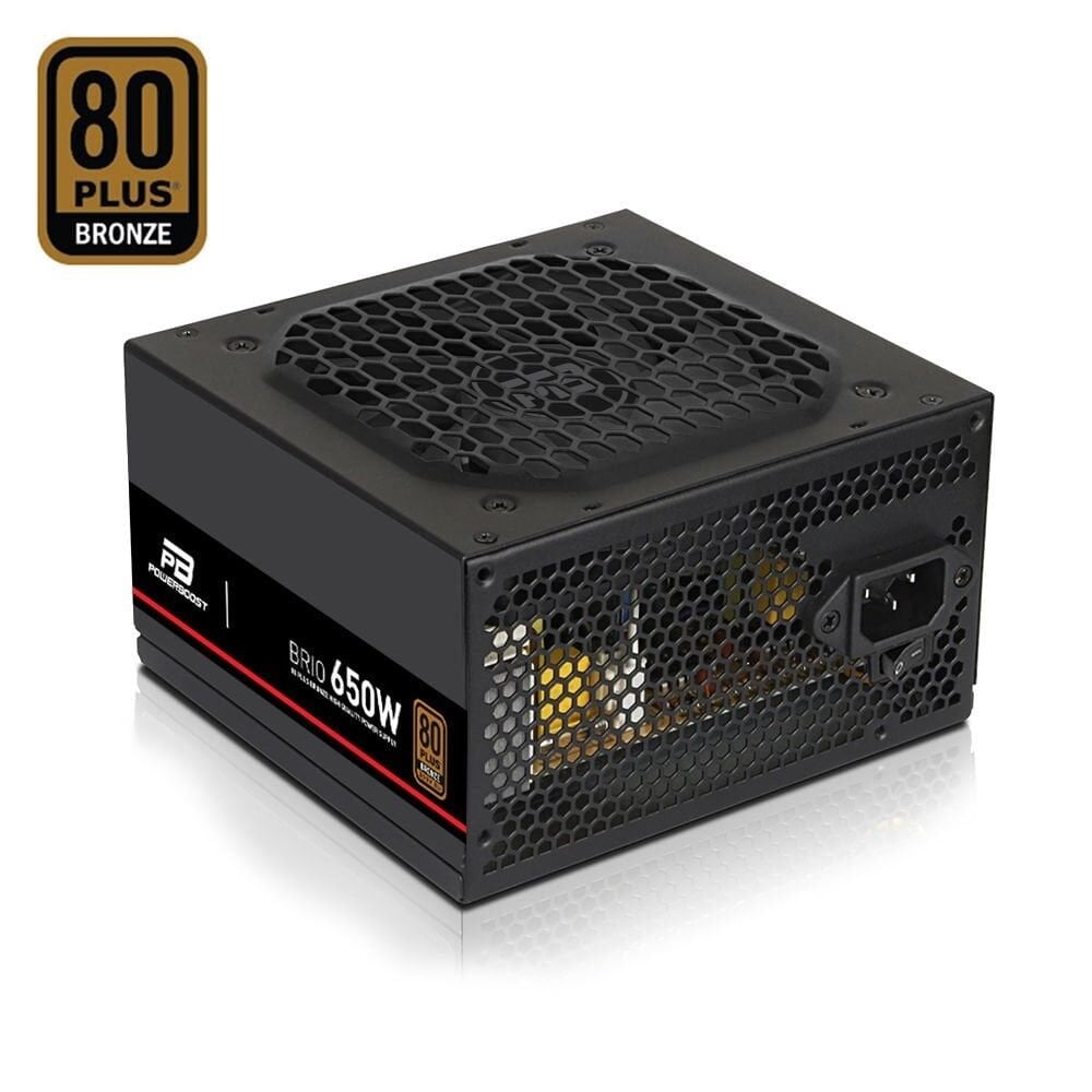 PowerBoost BST-ATX650BEU 80+ Bronze 650W 12cm Fanlı ATX Güç Kaynağı (Bulk)
