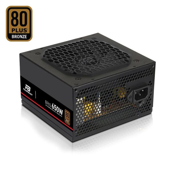 PowerBoost BST-ATX650BEU 80+ Bronze 650W 12cm Fanlı ATX Güç Kaynağı (Bulk)