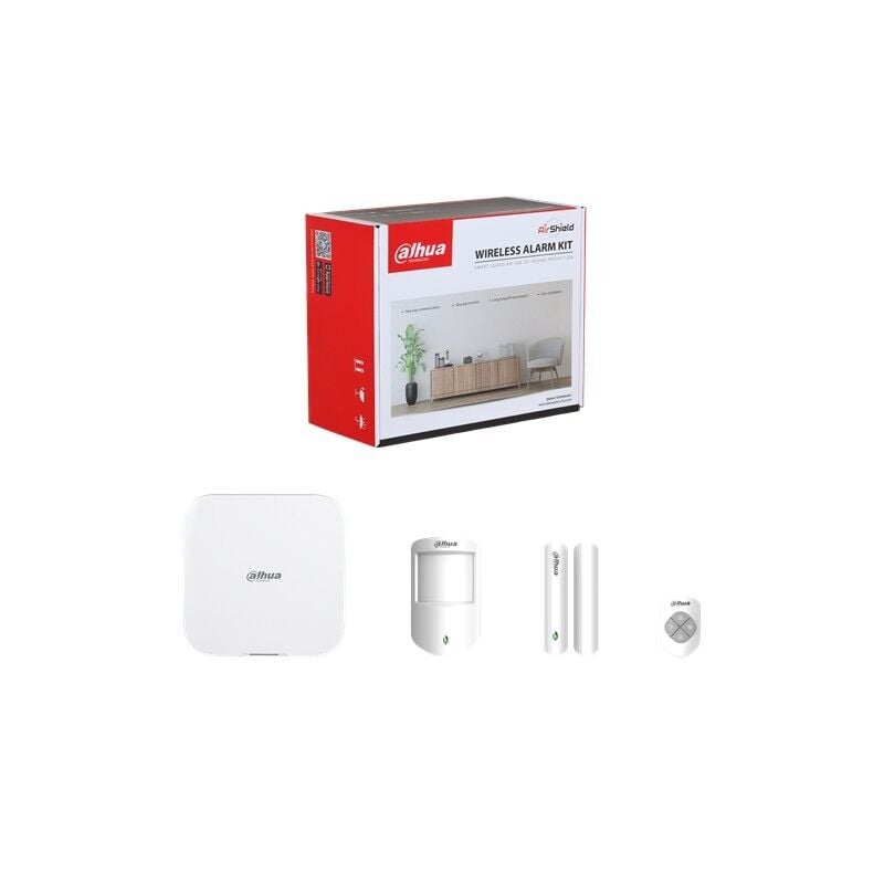 Dahua ART-ARC3800H-03-W2(868) (1PIR+1MK+PANEL+KUMANDA) Kablosuz Alarm Seti KIT