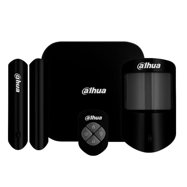 Dahua ART-ARC3800H-03-W2(868)(1PIR+1MK+PANEL+KUMANDA) -B Black Alarm Seti KIT