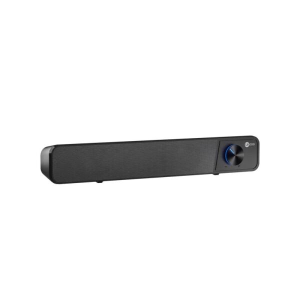 Lecoo DS111 Bluetooth  6W Masaüstü Taşınabilir Stereo Soundbar Hoparlör Siyah