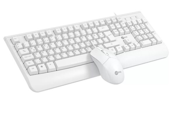 Lenovo Lecoo CM105 Q Türkçe USB Beyaz Klavye + Mouse Seti