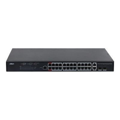 Dahua CS4228-24GT-375 28 Port 10/100/1000 24xPOE 375W +2SFP Yönetilebilir Switch