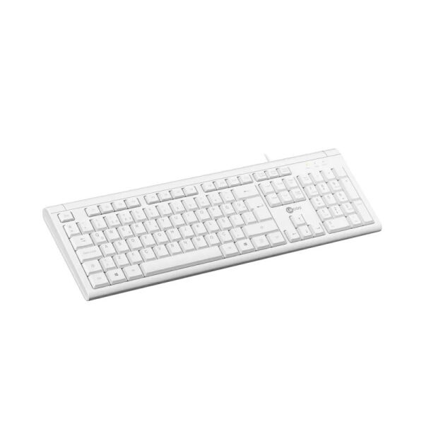 Lenovo Lecoo KB101 USB Kablolu Türkçe Q Klavye Beyaz