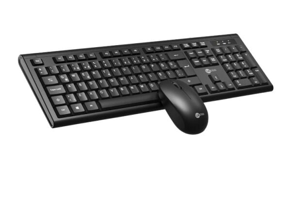Lenovo Lecoo KW200 Q Türkçe Kablosuz Siyah Klavye + Mouse Seti