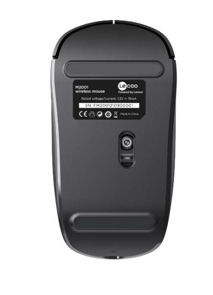 Lenovo Lecoo M2001 Nano Alıcılı Kablosuz 1600dpi Siyah 4 Tuş Mouse