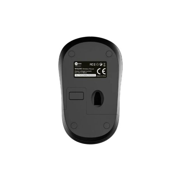 Lenovo Lecoo WS206 Kablosuz Siyah 3 Tuş Mouse