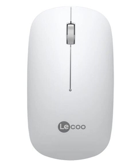 Lenovo Lecoo WS214 Nano Alıcılı Kablosuz 12000dpi Beyaz 3 tuş Mouse