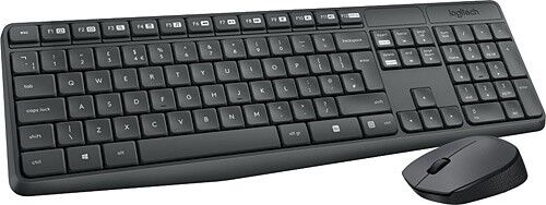 Logitech MK235 (920-007925) Siyah Kablosuz Klavye&Mouse Set