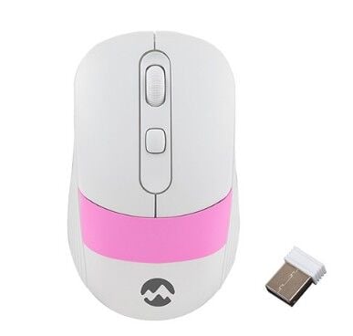 Everest SM-18 Usb Beyaz/Pembe 2.4Ghz Optik Kablosuz Mouse