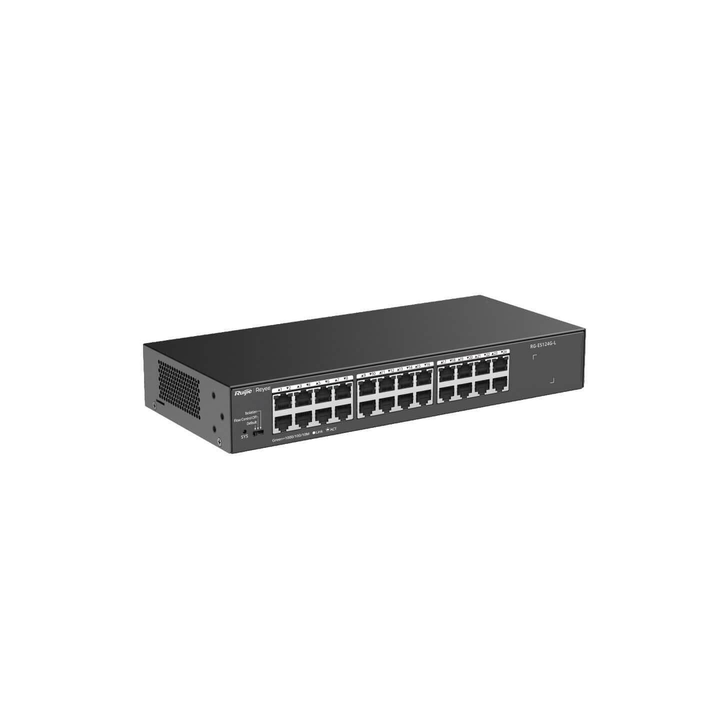 Ruijie Reyee RG-ES124G-L 24 Port 10/100/1000 Yönetilemez Switch
