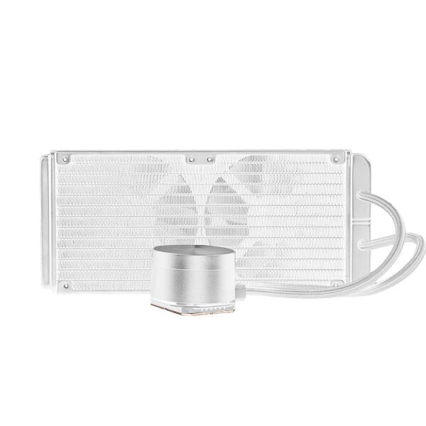 PowerBoost NOBLE 240W Rainbow Fanlı 240mm (LGA1700/AM4/AM5) Sıvı Soğutma Beyaz