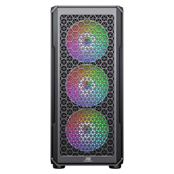 PowerBoost PB-P3385B 650w 80+ Bronze USB 3.0 Mesh Fixed Fanlı Gaming Siyah Kasa