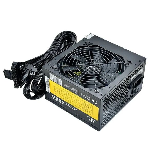 PowerBoost PB400LR 400W 1*PCI-E 6 Pin 12cm Siyah Fanlı ATX Power Supply