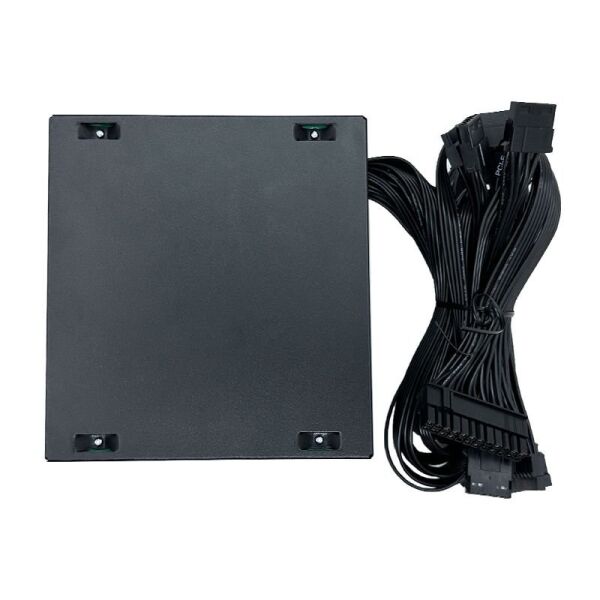 PowerBoost PB600AR 600W APFC 2*PCI-E 6+2 Pin 12cm Siyah Fanlı ATX Power Supply