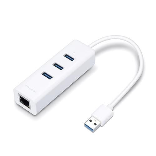 Tp-Link UE330 10/100/1000 Mbps 3.0 USB Ethernet Çevirici + 3 Port USB Çoğaltıcı