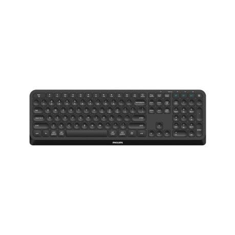 Philips SPK6407B 2 Kanallı Bluetooth + Kablosuz Türkçe Q Klavye Siyah