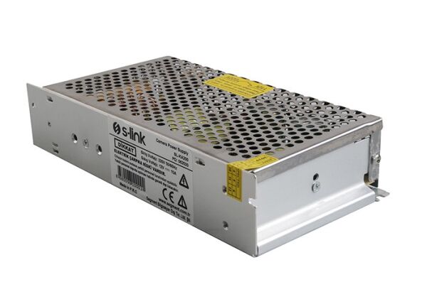 S-link SL-KA200 12V 15A 195W Metal Kamera Güç Kaynağı