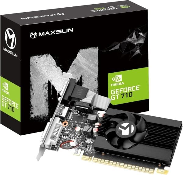 Maxsun GT710 SILENT GT710-LP-4G 4GB GDDR3 64 Bit Nvidia Ekran Kartı