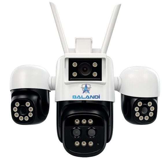 Balandi PRO-9420GIZ 8MP 4 Kamera 4G AOV ESim 3X PTZ Optik HiEasy Solar