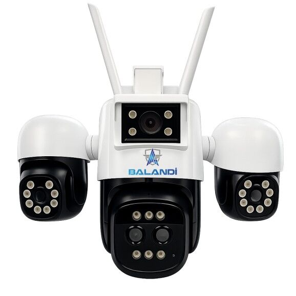 Balandi PRO-9420GIZ 8MP 4 Kamera 4G AOV ESim 3X PTZ Optik HiEasy Solar