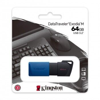 64GB Kingston DTXM/64GB DataTraveler Exodia USB 3.2 Gen1 Flash Bellek
