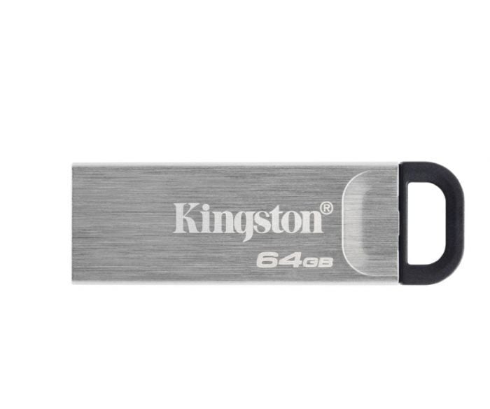 64GB Kingston DTKN/64GB DataTraveler Kyson Metal USB 3.2 Gen 1 Flash Bellek