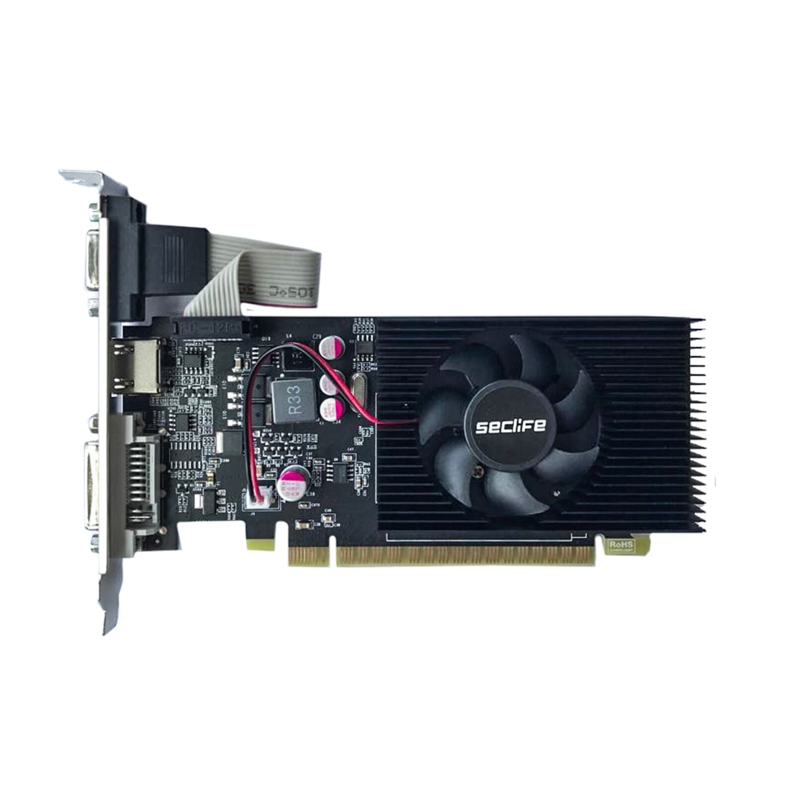 Seclife 4GB GT730 Geforce DDR3 128 Bit DVI HDMI VGA LP Ekran Kartı
