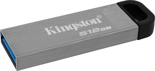 512GB Kingston DTKN/512GB DataTraveler Kyson Metal USB 3.2 Gen 1 Flash Bellek