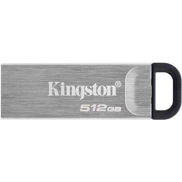 512GB Kingston DTKN/512GB DataTraveler Kyson Metal USB 3.2 Gen 1 Flash Bellek