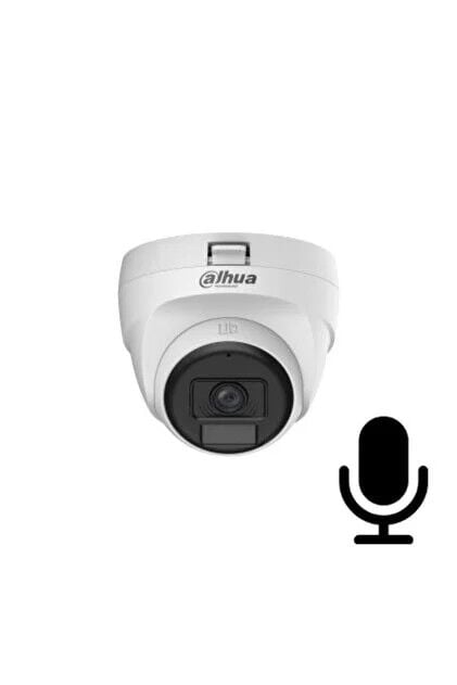 Dahua HAC-T1A51-U-IL-A 5MP 2.8MM 25M IR DualLight Eyeball Sesli HD-CVI Kamera