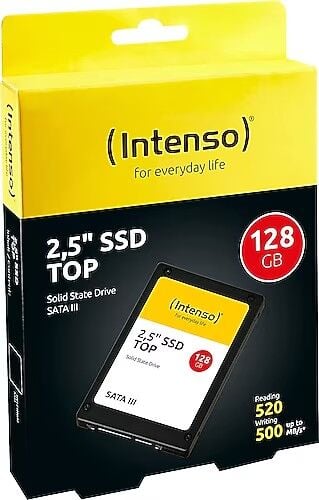 128GB Intenso Top 2.5'' Sata 3 520MB-480MB/s (3812430) SSD Disk