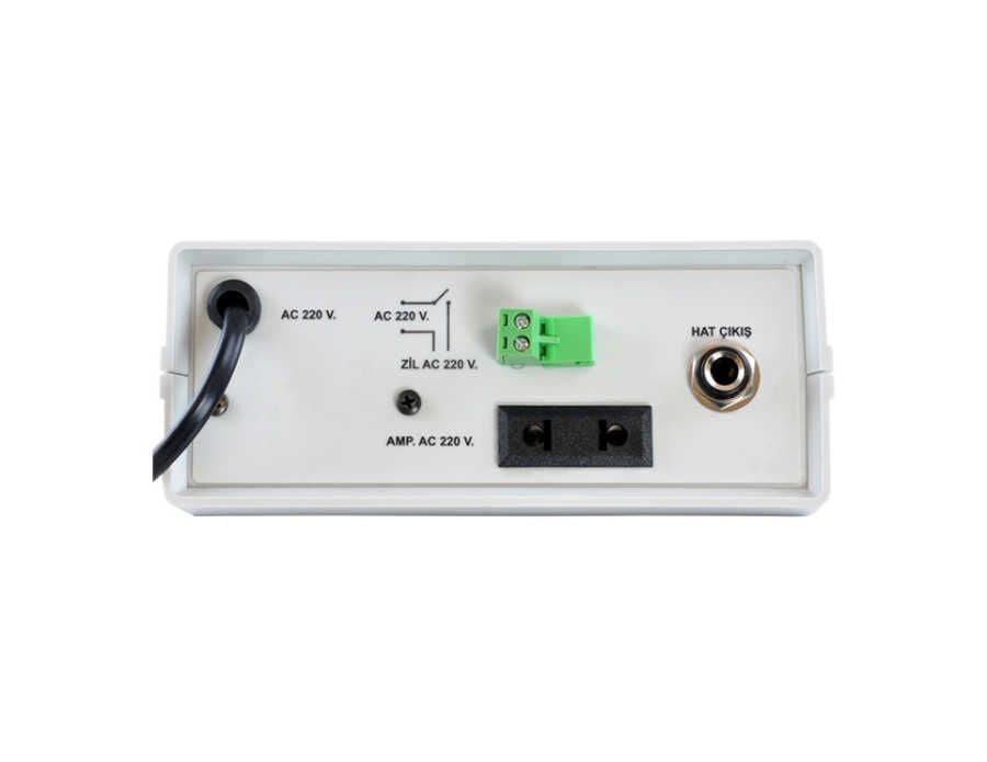 WESTA WS-207S USB Girişli Akıllı Okul Zil Saati Programlı Zil Kontrol Cihazı
