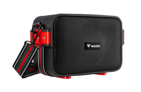 WESTA WAP-500H 5.25'' 40W 2 Yollu Şarjlı Aktif Kabin Hoparlör 1 El Mikrofonlu