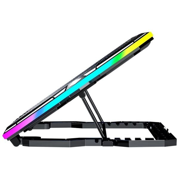 GameBooster GB-NS10 Hurricane RGB+Telefon Stant Notebook Soğutucu