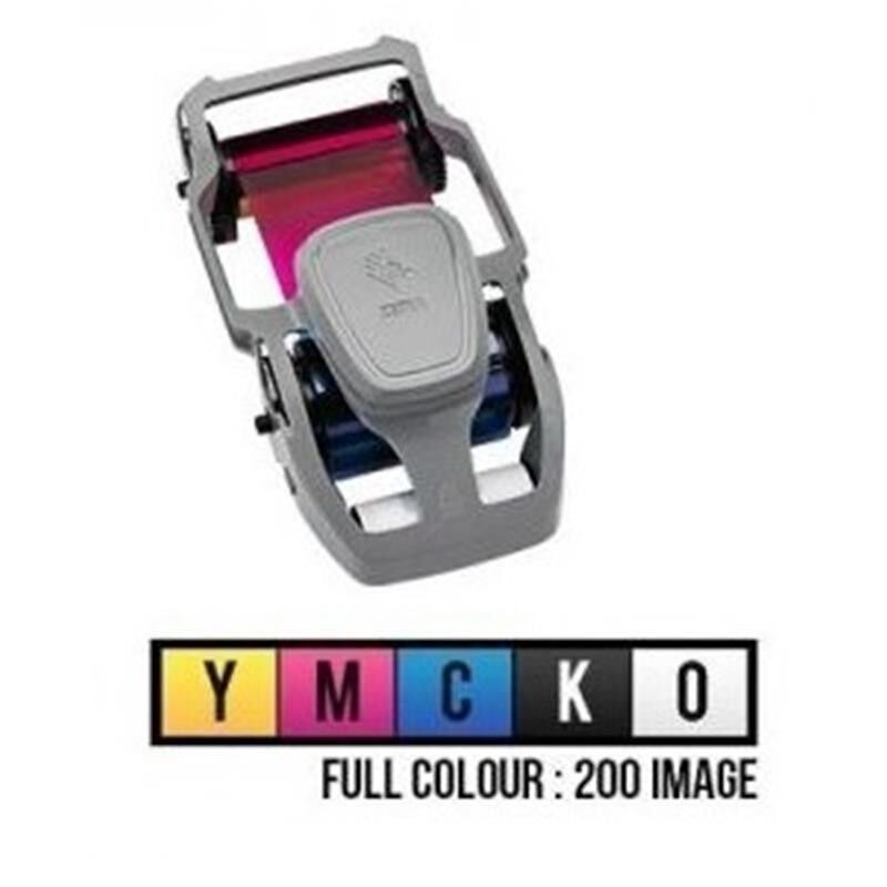 Zebra ZC100/ZC300 200 Images Ymcko Renkli Ribon