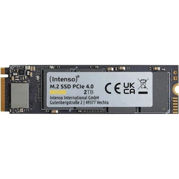2TB Intenso MI500 Gen.4x4 NVMe 1.4 5300MB-4500MB/s SSD Disk