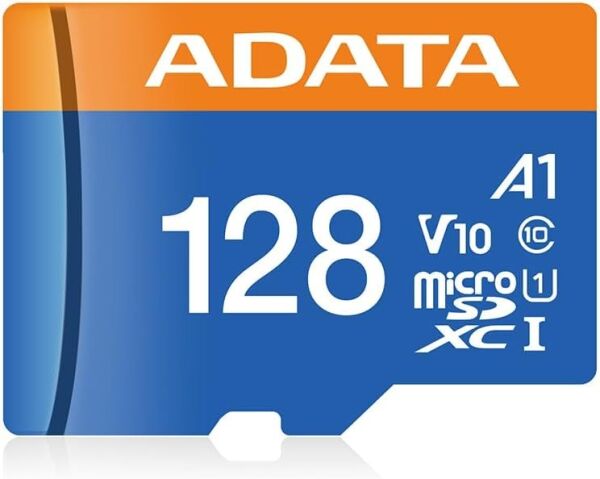 128GB Adata Premier Micro SDHC U1/C10 AUSDX128GUICL10A1-RA1