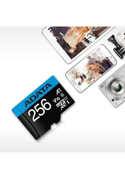 256GB Adata Premier Micro SDHC U1/C10 AUSDX256GUICL10A1-RA1