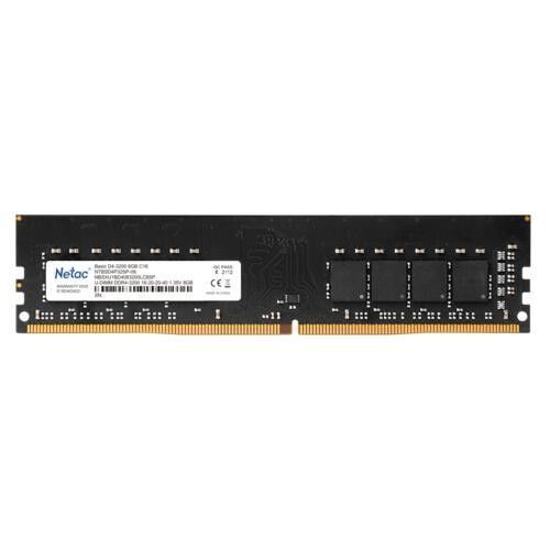 8GB Netac Basic DDR4 3200MHz (NTBSD4P32SP-08) Pc Ram