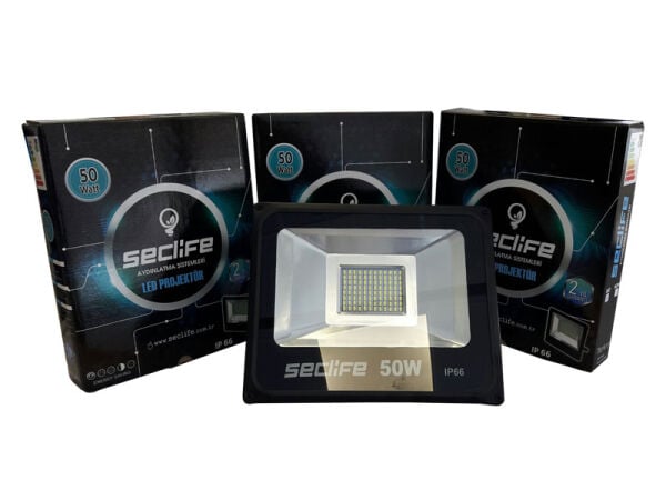 Seclife Nova-1350 50W Led Projektör 6500K Beyaz