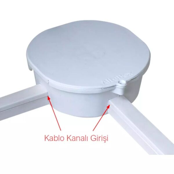 AlteBox AB-7005G Mini Kamera Buatı Kanal Giriş (Gri)