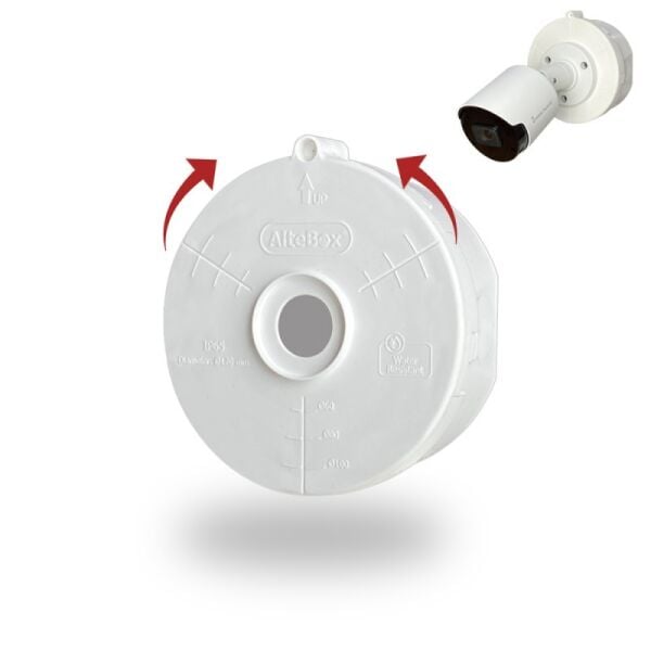 AlteBox AB-7006B Click Kamera Buatı Klik Ses/Döner Kapaklı (Beyaz)
