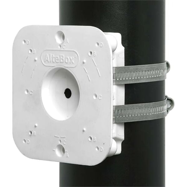Altebox AB-7009B Bracket Boru Montaj Aparatı (Beyaz)