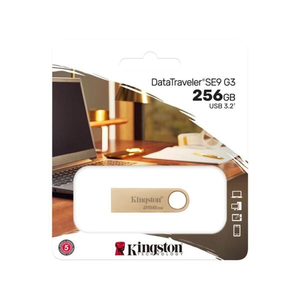 256GB Kingston DTSE9G3/256GB DataTraveler SE9 G3 Metal USB 3.2 Gen1 Flash Bellek