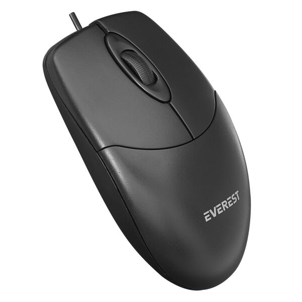 Everest KM-619 Siyah Usb Kablolu Q Standart Klavye + Mouse Set